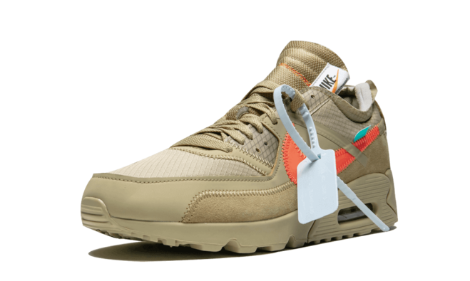 Get the Women's Off-White x Nike Air Max 90 - Desert Ore Today for the Perfect Look!