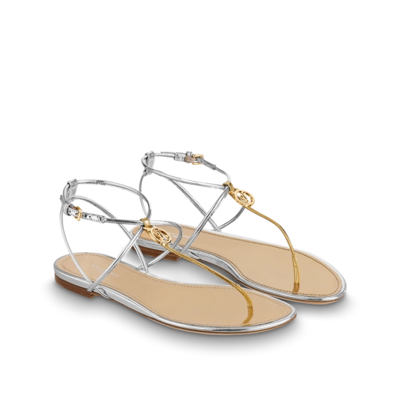 Save Big on Louis Vuitton Sunseeker Flat Thong Sandal for Women's!