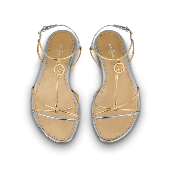 Women's Luxury Sandal: Louis Vuitton Sunseeker Flat Sandal - Buy Now!