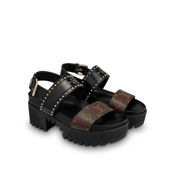 Women's Designer Sandal - Louis Vuitton Laureate Platform