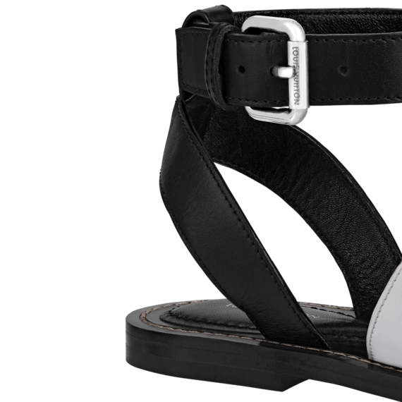 Get the Latest Women's Louis Vuitton Academy Flat Sandals