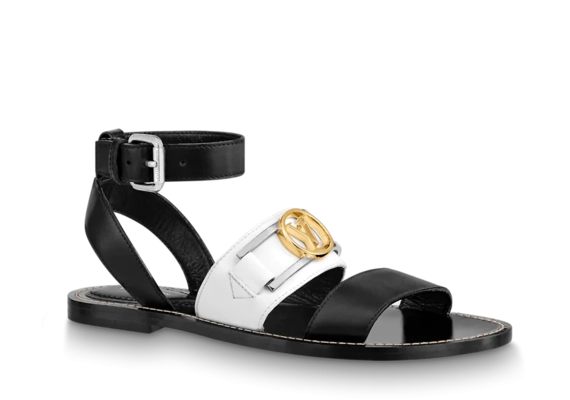 Buy Louis Vuitton Academy Flat Sandals for Women