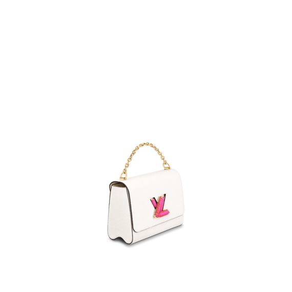Look fashionable with the Louis Vuitton Twist MM for women.