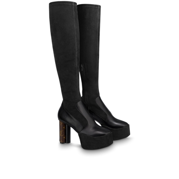 Purchase the Louis Vuitton Podium Platform High Boot for Women and Enjoy Discount!
