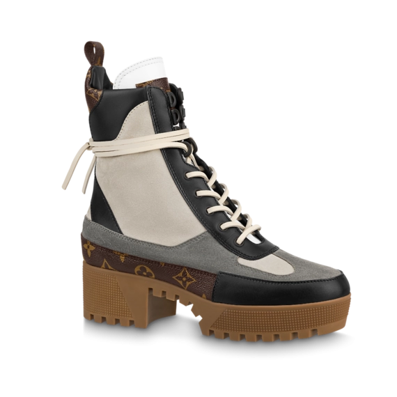 Shop Louis Vuitton Laureate Platform Desert Boot for Women's Online