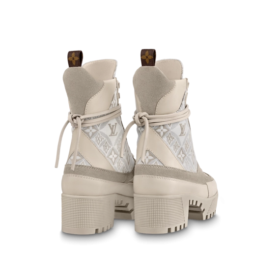 Women's Designer Footwear - Louis Vuitton Laureate Platform Desert Boot