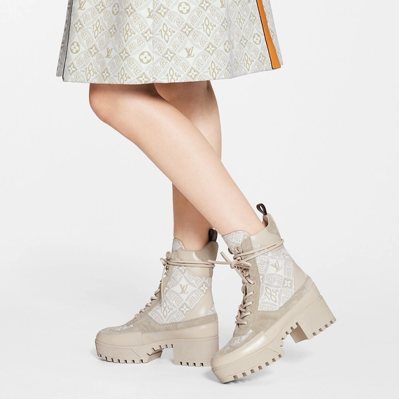 Women's Designer Shoes - Louis Vuitton Laureate Platform Desert Boot