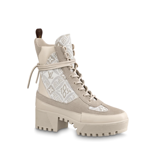 Buy Women's Louis Vuitton Laureate Platform Desert Boot on Sale