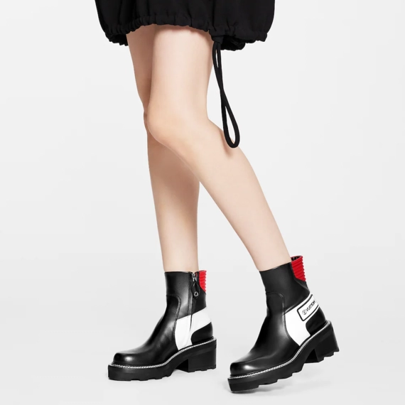 Shop Now for Women's LV Beaubourg Ankle Boot!
