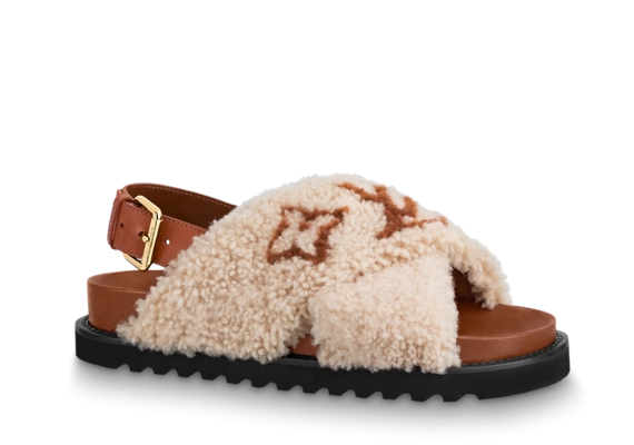 Buy Louis Vuitton Paseo Flat Comfort Sandal for Women's - Sale Now!