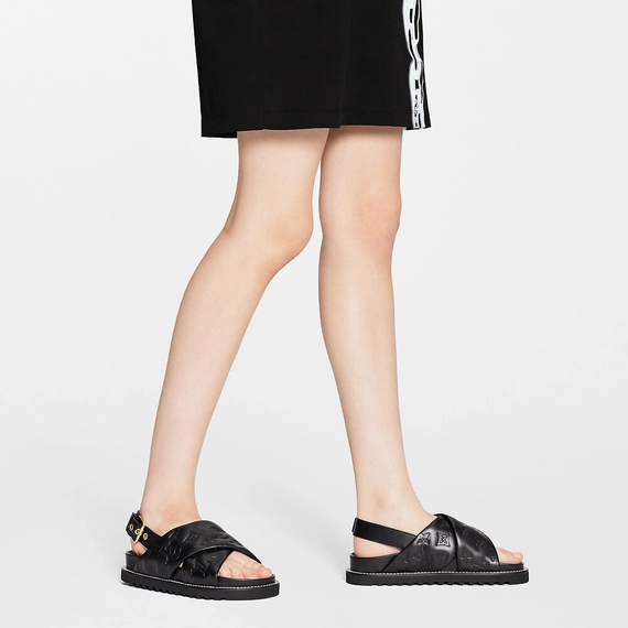 Buy Women's Louis Vuitton Paseo Flat Comfort Sandal
