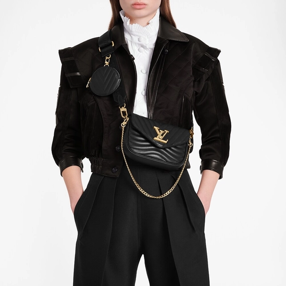 Get Discounts on Women's Louis Vuitton New Wave Multi-Pochette.