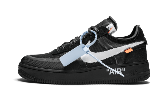 Women's Off-White x Nike Air Force 1 Low - Black - Get Yours Now!