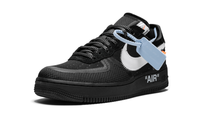 Women's Off-White x Nike Air Force 1 Low - Black - Get Yours Now!