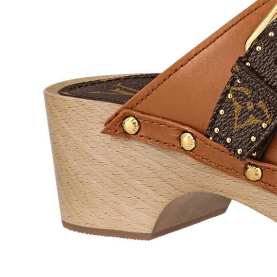 Women's Designer Shoes: Louis Vuitton Cottage Clog Mule On Sale