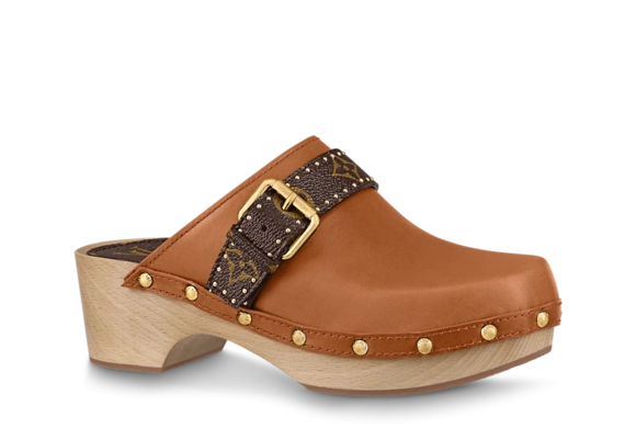 Shop Women's Louis Vuitton Cottage Clog Mule at Discount