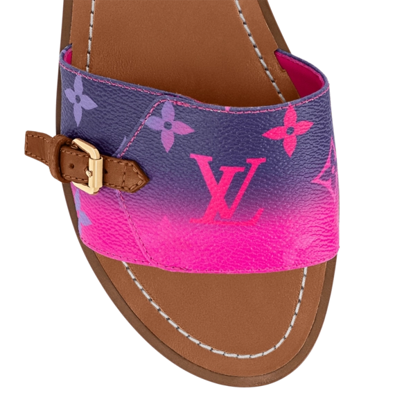 Be Stylish with the Women's Louis Vuitton Lock It Mule!