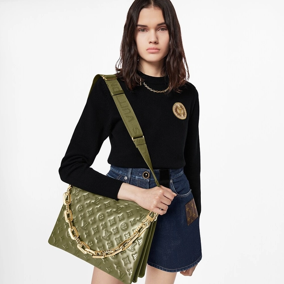 Women's Luxury Fashion - Louis Vuitton Coussin MM