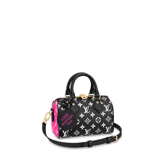 Shop Louis Vuitton Speedy Bandouliere 20 Sale Now - Women's Black/White/Pink Color Options!
