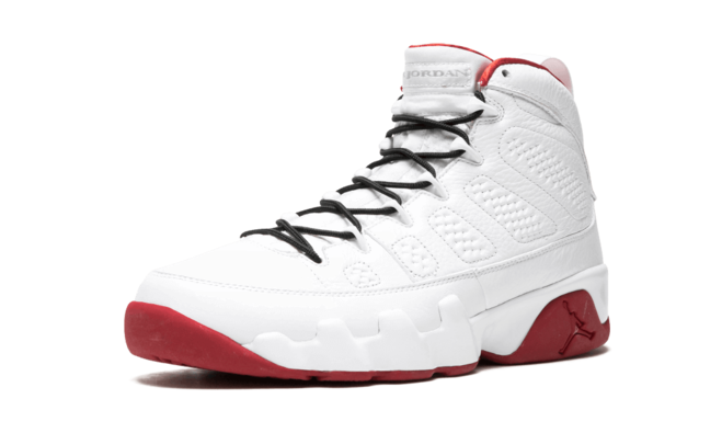 Men's Air Jordan 9 Retro HISTORY OF FLIGHT WHITE/RED – On Sale Now!