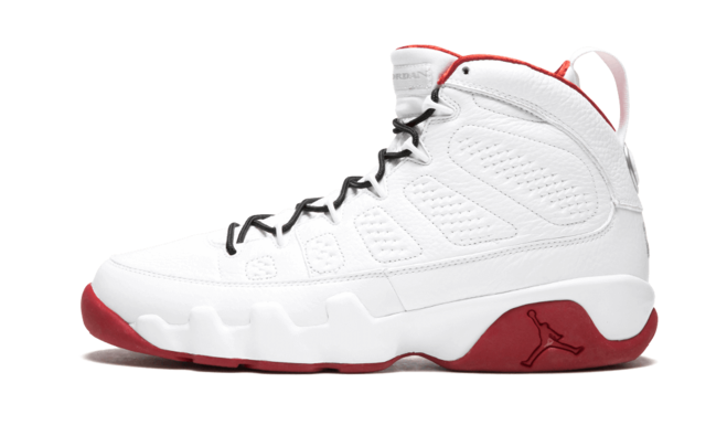 Air Jordan 9 Retro HISTORY OF FLIGHT WHITE/RED Shoes for Women's - Buy Now!