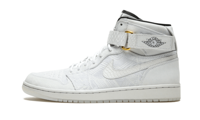 Shop Women's Air Jordan 1 High - Strap Just Don WHITE/BLACK