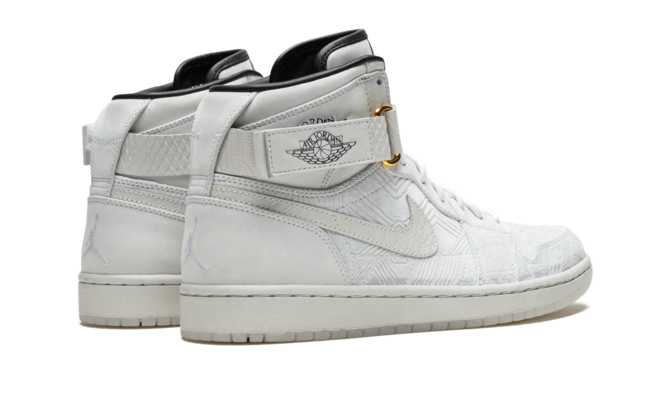 Buy Men's Air Jordan 1 High - Strap Just Don WHITE/BLACK and Look Stylish!