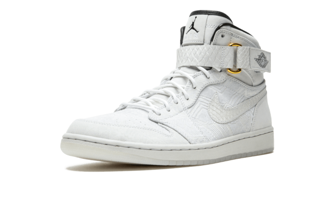 Be Trendy and Get the Air Jordan 1 High - Strap Just Don WHITE/BLACK Now!