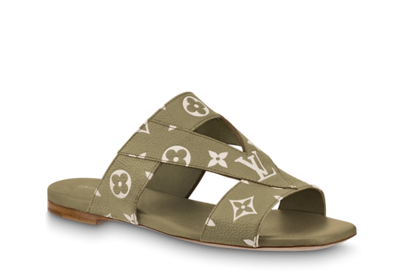 Sale! Get Louis Vuitton Croisiere Flat Mule for Women