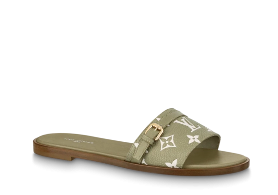 Women's Louis Vuitton Lock It Flat Mule - Buy Now at Discounted Prices!