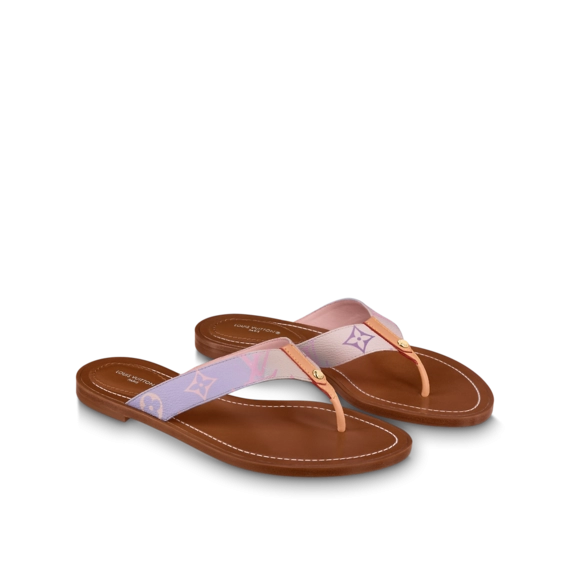 Sale on Women's Designer Sandal - Louis Vuitton Sunny Flat Thong