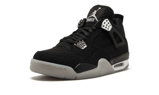 Women's fashion designer shoes: Air Jordan 4 Retro EMINEM x Carhartt. BLK/CHROME-WHITE. Get discount today!