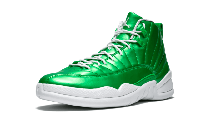 Find the Perfect Women's Air Jordan 12 METALLIC GREEN/VARSITY WHITE - Shop Now!