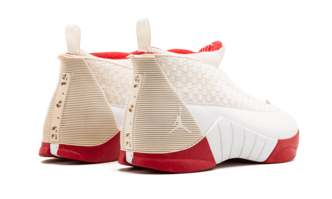 Shop Now for Men's Air Jordan 15 History of Flight WHITE/RED