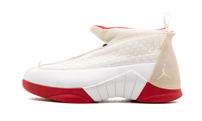 Men's Air Jordan 15 History of Flight WHITE/RED On Sale at Shop