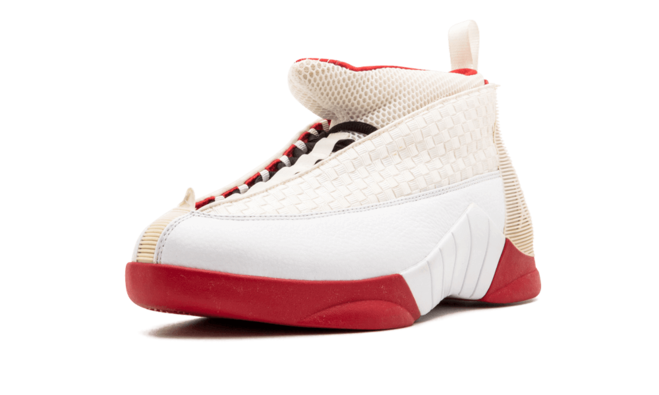Sale on Women's Air Jordan 15 History of Flight WHITE/RED Shoes at Online Shop