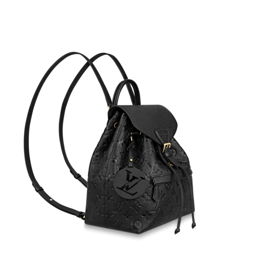 Buy Women's Designer Bag - Louis Vuitton Montsouris Backpack Black