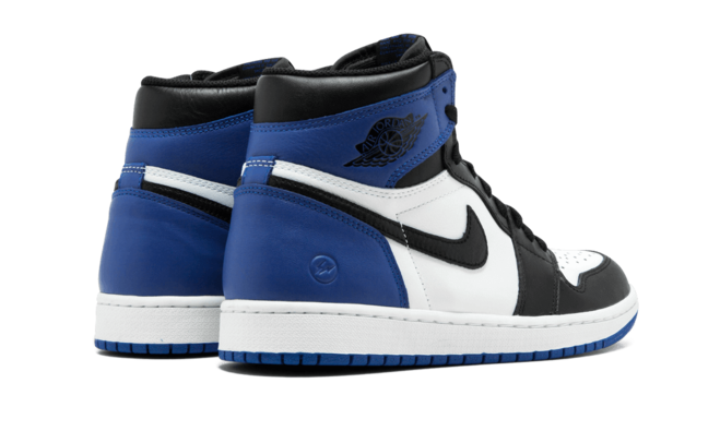 Men's Air Jordan 1 X Fragment - BLACK/SPORT ROYAL-WHITE Shoes - Shop Now and Save Money!