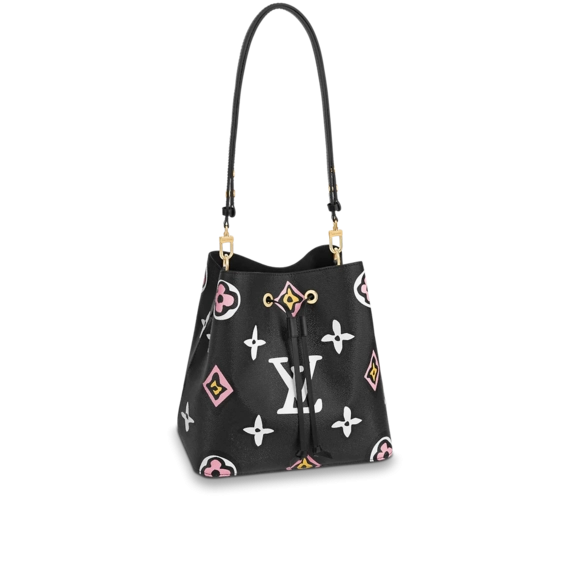 Shop the Louis Vuitton NeoNoe MM Black, a stylish and chic women's bag.