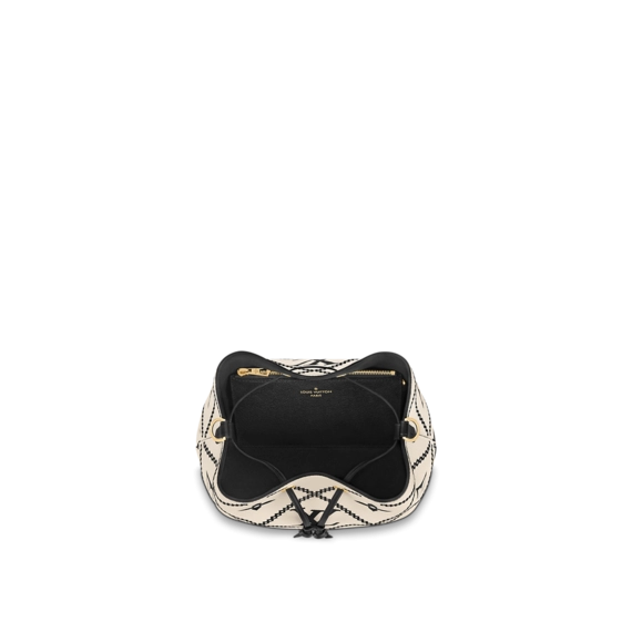 Women's Handbag - NeoNoe MM Creme Beige/Black by Louis Vuitton