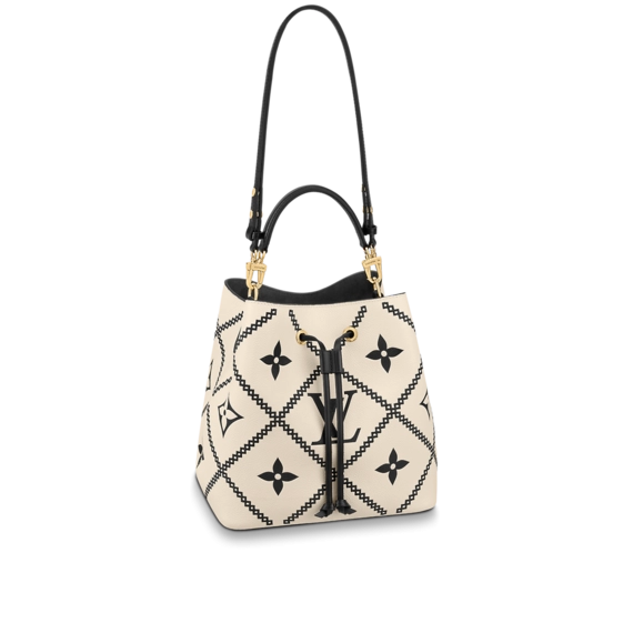 NeoNoe MM Creme Beige/Black - Sale on Louis Vuitton Women's Handbag