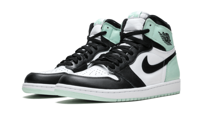 Discounted Air Jordan 1 Retro High OG NRG Igloo WHITE/BLACK-IGLOO for Men!