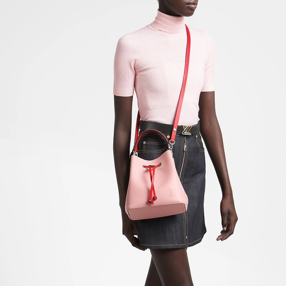 Women's Designer Bag - Louis Vuitton NeoNoe BB Rose Ballerine Pink and Red - Shop for Discounts
