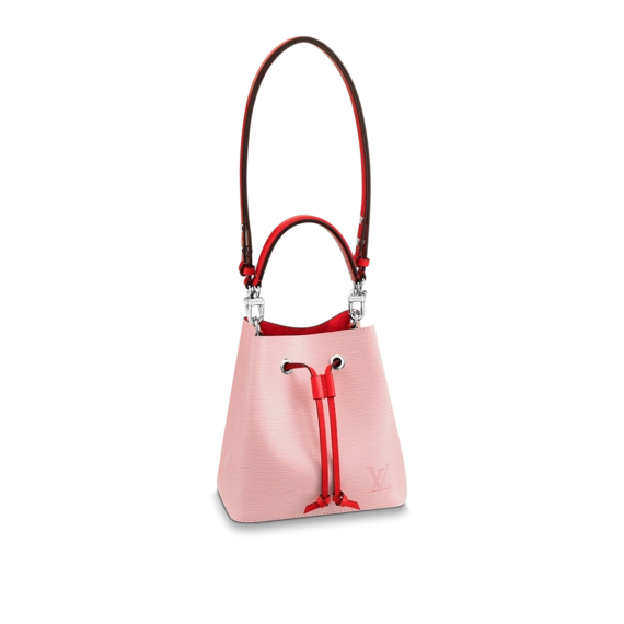 Louis Vuitton NeoNoe BB Rose Ballerine Pink and Red - Women's Designer Bag - Shop Now and Get Discount