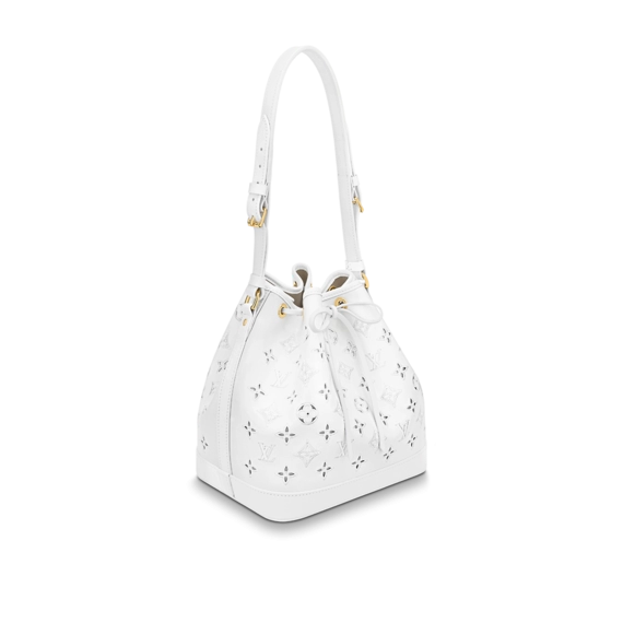 Buy the Luxurious Louis Vuitton Petit Noe White for Women