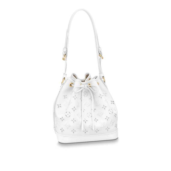 Louis Vuitton Petit Noe White - Women's Designer Bag for Sale