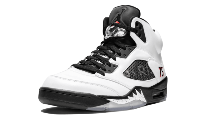 Don't Miss Out - Women's Air Jordan 5 Retro PSG Friends x Family White Shoes - Discounted Now!