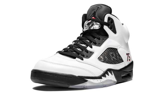 Don't Miss Out on this Amazing Deal - Men's Air Jordan 5 Retro Paris Saint-Germain (PSG) Friends x Family White - Get it Now!