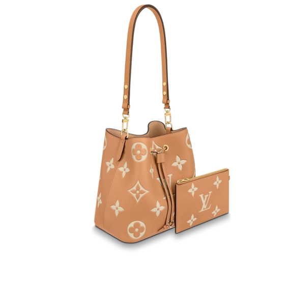 Buy a Stylish Louis Vuitton Neonoe MM Arizona Beige / Cream Bag for Women - On Sale Now!