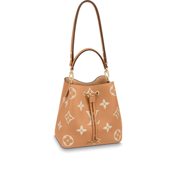 Women's Louis Vuitton Neonoe MM Arizona Beige / Cream Bag - Get Discount Now!